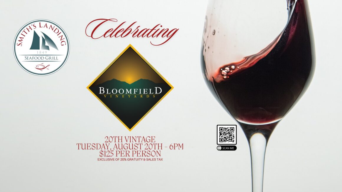 Bloomfield Vineyards Winemaker’s Dinner